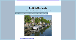 Desktop Screenshot of delftnetherlands.com